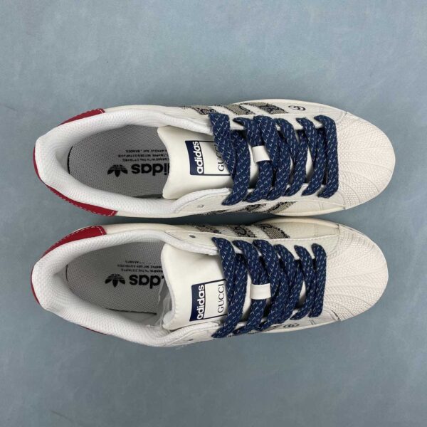 zapatillas-adidas-superstar-gucci-azul-vista-frontal