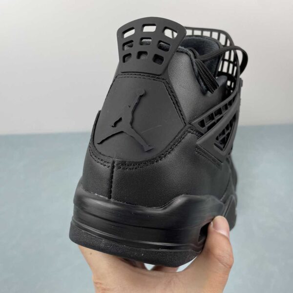 air-jordan-4-retro-net-black-vista-detras