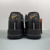 nike-air-force-1-07-low-negras-doradas-vista-detras