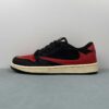 zapatillas-air-jordan-1-low-rojo-y-negro-lateral-izquierdo