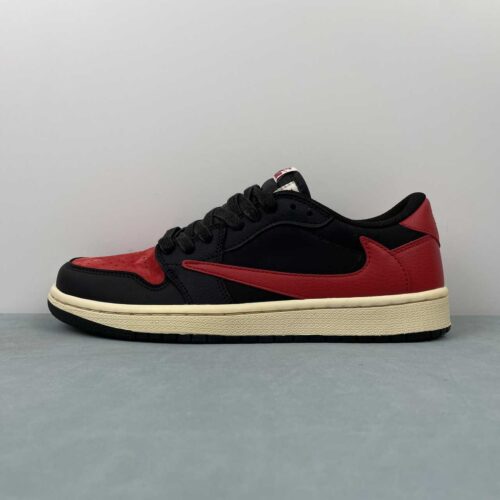 zapatillas-air-jordan-1-low-rojo-y-negro-lateral-izquierdo
