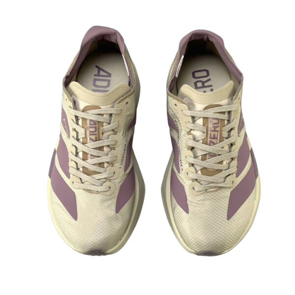 zapatillas-adidas-adizero-beige-vista-frontal