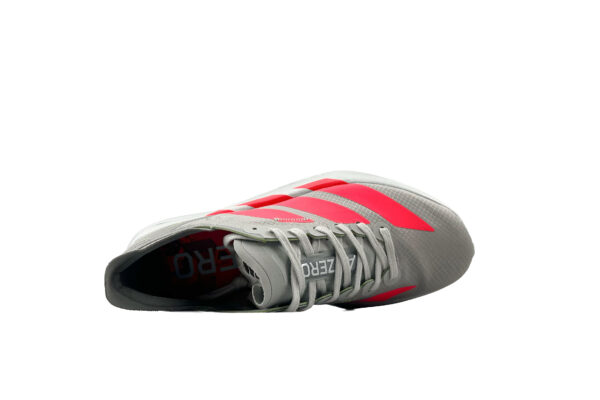 zapatillas-adidas-adizero-plata-metalico-vista-frontal
